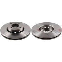 2 Bremsscheiben Vorderachse belüftet Ø 276 mm...