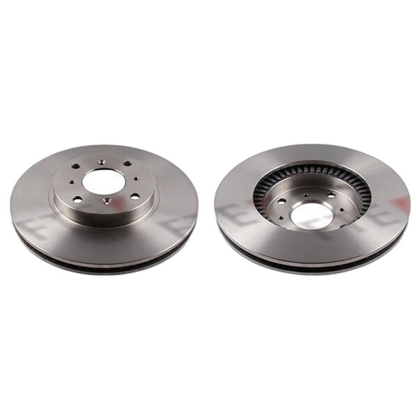 2 brake discs front axle ventilated Ø 282 mm 23 mm FTE for e.g. HONDA CIVIC