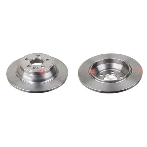 2 brake discs rear axle full Ø 302 mm 12 mm FTE for e.g. VOLVO V70