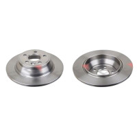 2 brake discs rear axle full Ø 302 mm 12 mm FTE...