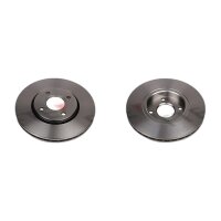 2 brake discs front axle ventilated Ø 278 mm 24 mm...