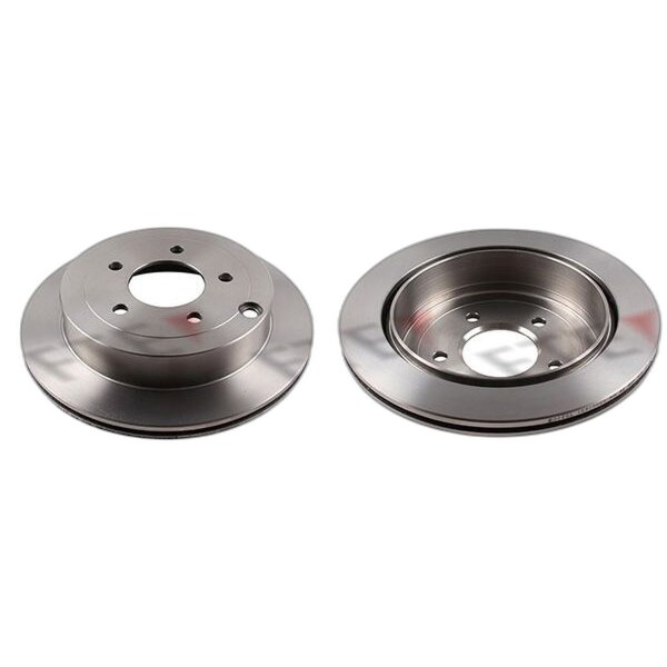 2 brake discs rear axle ventilated Ø 286 mm 18 mm FTE for MAZDA MPV