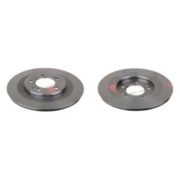 2 brake discs rear axle full Ø 300 mm 10 mm FTE for e.g. HYUNDAI i40