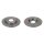 2 brake discs rear axle full Ø 300 mm 10 mm FTE for e.g. HYUNDAI i40