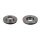 2 brake discs front axle ventilated Ø 258 mm 26 mm FTE for KIA PREGIO and others