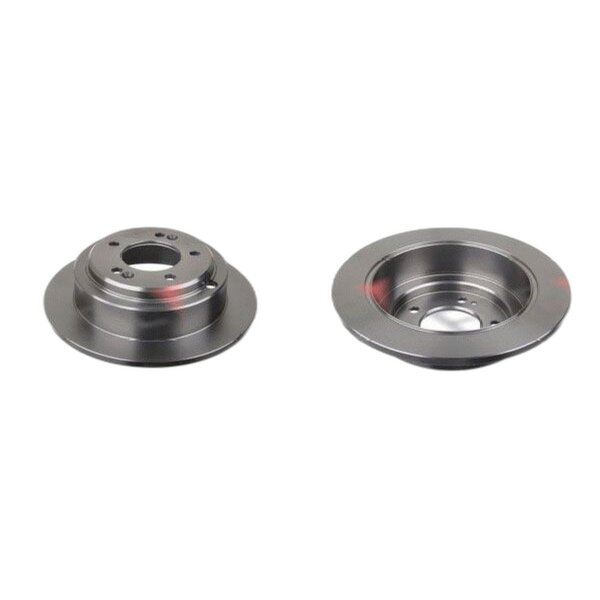 2 brake discs rear axle full Ø 283 mm 10 mm FTE for KIA OPIRUS