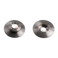 2 brake discs rear axle full Ø 240 mm 10 mm FTE...