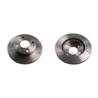 2 brake discs ventilated Ø 221 mm 18 mm FTE for...