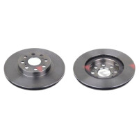 2 brake discs rear axle ventilated Ø 263 mm 16 mm...