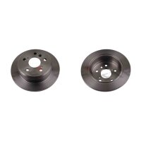 2 brake discs rear axle full Ø 269 mm 10 mm FTE...