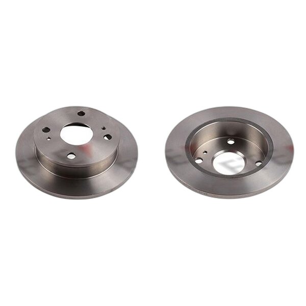 2 Bremsscheiben Hinterachse voll Ø 231 mm 10 mm FTE für TOYOTA COROLLA