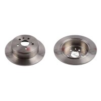 2 brake discs rear axle full Ø 269 mm 9.3 mm FTE...