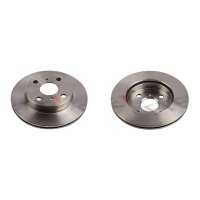 2 brake discs front axle ventilated Ø 229 mm 16 mm...