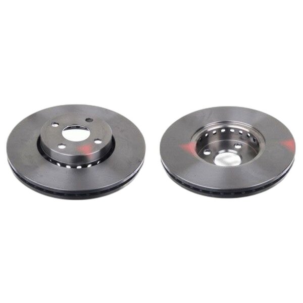 2 brake discs front axle ventilated Ø 275 mm 25 mm FTE for e.g. TOYOTA COROLLA
