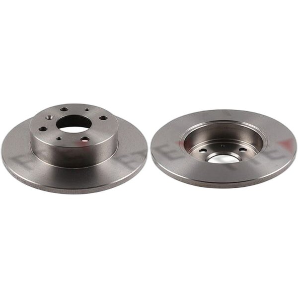 2 brake discs front axle full Ø 234 mm 11 mm FTE for DAIHATSU CHARADE