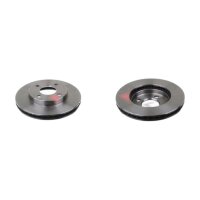 2 brake discs front axle ventilated Ø 238 mm 22 mm...
