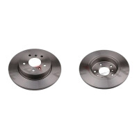 2 brake discs rear axle full Ø 290 mm 13 mm FTE...