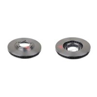 2 brake discs front axle ventilated Ø 274 mm 26 mm...