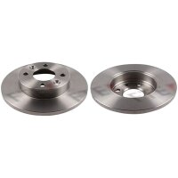 2 brake discs front axle full Ø 238 mm 12 mm FTE...