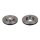 2 Bremsscheiben Vorderachse belüftet Ø 320 mm 30 mm FTE für u.a. AUDI A4