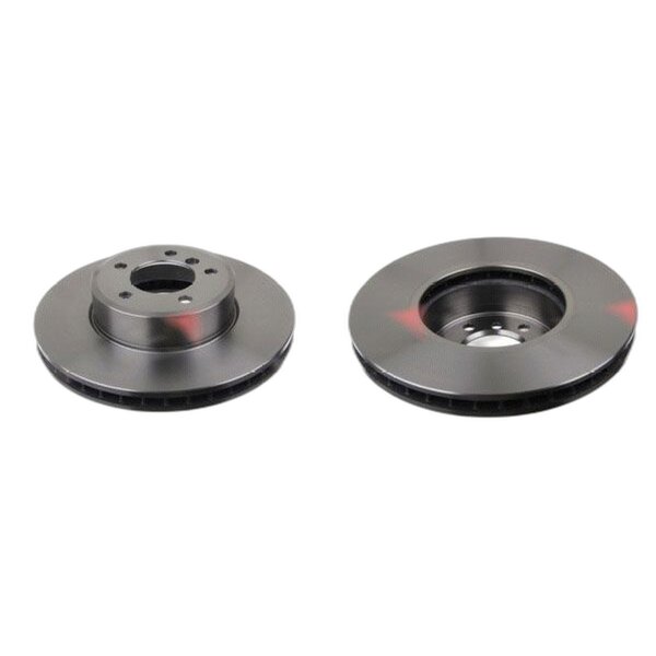 2 brake discs front axle ventilated Ø 324 mm 30 mm FTE for BMW 5 and others