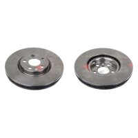 2 Bremsscheiben Vorderachse belüftet Ø 285 mm...