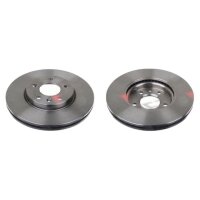 2 Bremsscheiben Vorderachse belüftet Ø 300 mm...