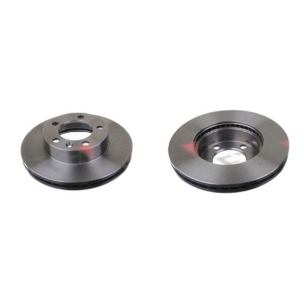 2 brake discs front axle ventilated Ø 302 mm 28 mm FTE for e.g. RENAULT MASTER