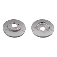 2 Bremsscheiben Vorderachse belüftet Ø 296 mm...