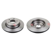 2 brake discs rear axle ventilated Ø 320 mm 22 mm...