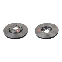2 brake discs front axle ventilated Ø 320 mm 28 mm...