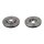 2 brake discs front axle ventilated Ø 320 mm 28 mm FTE for e.g. RENAULT LAGUNA