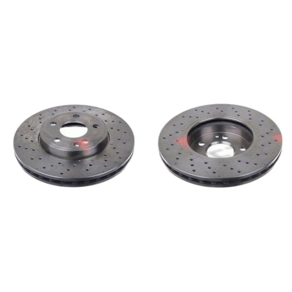 2 Bremsscheiben Vorderachse belüftet Ø 295 mm 28 mm FTE für u.a. MB A-KLASSE
