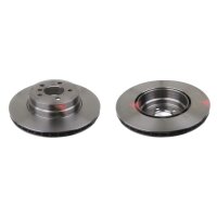 2 brake discs rear axle ventilated Ø 345 mm 24 mm...