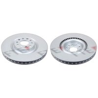 2 Bremsscheiben Vorderachse belüftet Ø 345 mm...