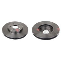 2 brake discs front axle ventilated Ø 295 mm 28 mm...