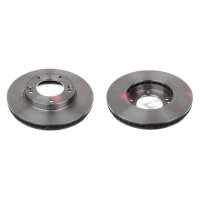 2 Bremsscheiben Vorderachse belüftet Ø 302 mm...