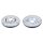 2 brake discs front axle ventilated Ø 330 mm 30 mm FTE for e.g. PEUGEOT 407