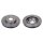 2 brake discs front axle ventilated Ø 296 mm 28 mm FTE for LEXUS ES