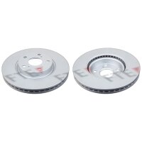 2 Bremsscheiben Vorderachse belüftet Ø 295 mm...