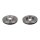 2 brake discs front axle ventilated Ø 340 mm 30 mm FTE for e.g. CITROËN DS5