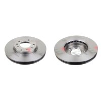 2 Bremsscheiben Vorderachse belüftet Ø 283 mm...