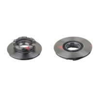 2 brake discs rear axle full Ø 280 mm 16 mm FTE...