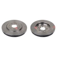 2 Bremsscheiben Vorderachse belüftet Ø 320 mm...