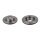 2 brake discs rear axle ventilated Ø 330 mm 20 mm FTE for e.g. BMW 3 Series