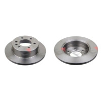 2 brake discs rear axle full Ø 298 mm 16 mm FTE...