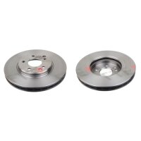 2 Bremsscheiben Vorderachse belüftet Ø 300 mm...