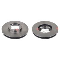 2 Bremsscheiben Vorderachse belüftet Ø 300 mm...