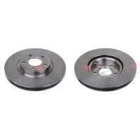 2 Bremsscheiben Vorderachse belüftet Ø 300 mm...