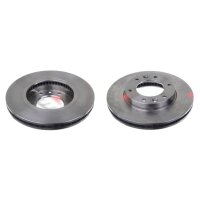 2 Bremsscheiben Vorderachse belüftet Ø 300 mm...